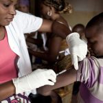 Injection d'un vaccin
